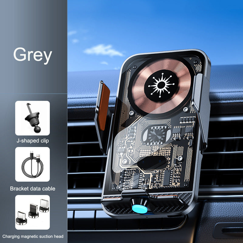 Wireless Car Phone Holder with Fast Charging | ZARYVO
