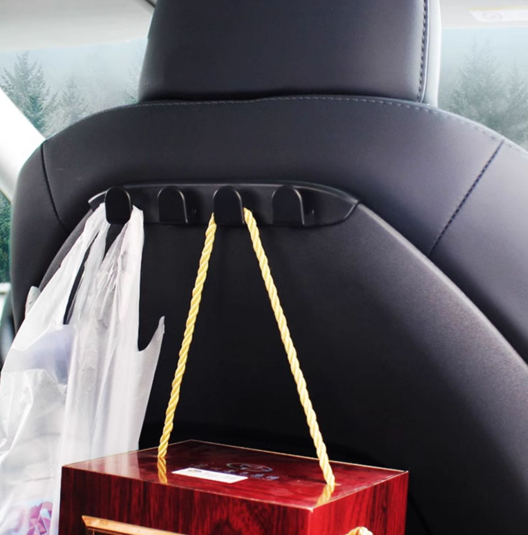 Universal Car Seat Back Hooks – Interior Organizer