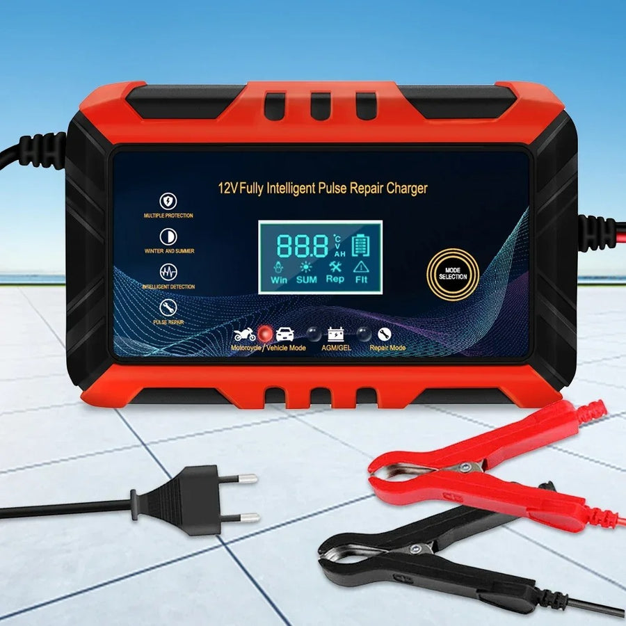 ZARYVO PowerCharge – 12V 6A Auto-Batterieladegerät