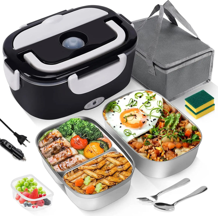 ZARYVO HeatBox – Elektrische 12V/24V Lunchbox fürs Auto