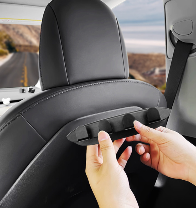 Universal Car Seat Back Hooks – Interior Organizer