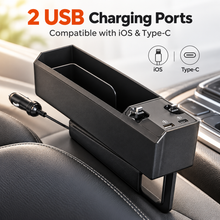 Car Seat Gap Organizer with Fast Charging | ZARYVO