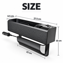 Car Seat Gap Organizer with Fast Charging | ZARYVO